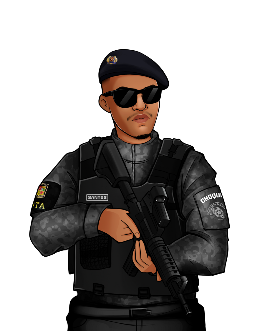 Personagem EAD Games - Tropa de Choque