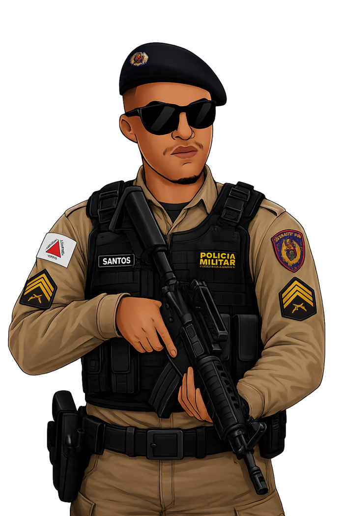 Personagem EAD Games - Polícia Militar